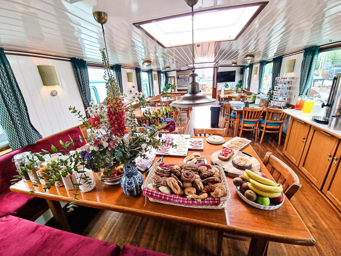 Amsterdam Hotelboat Zewnętrze zdjęcie