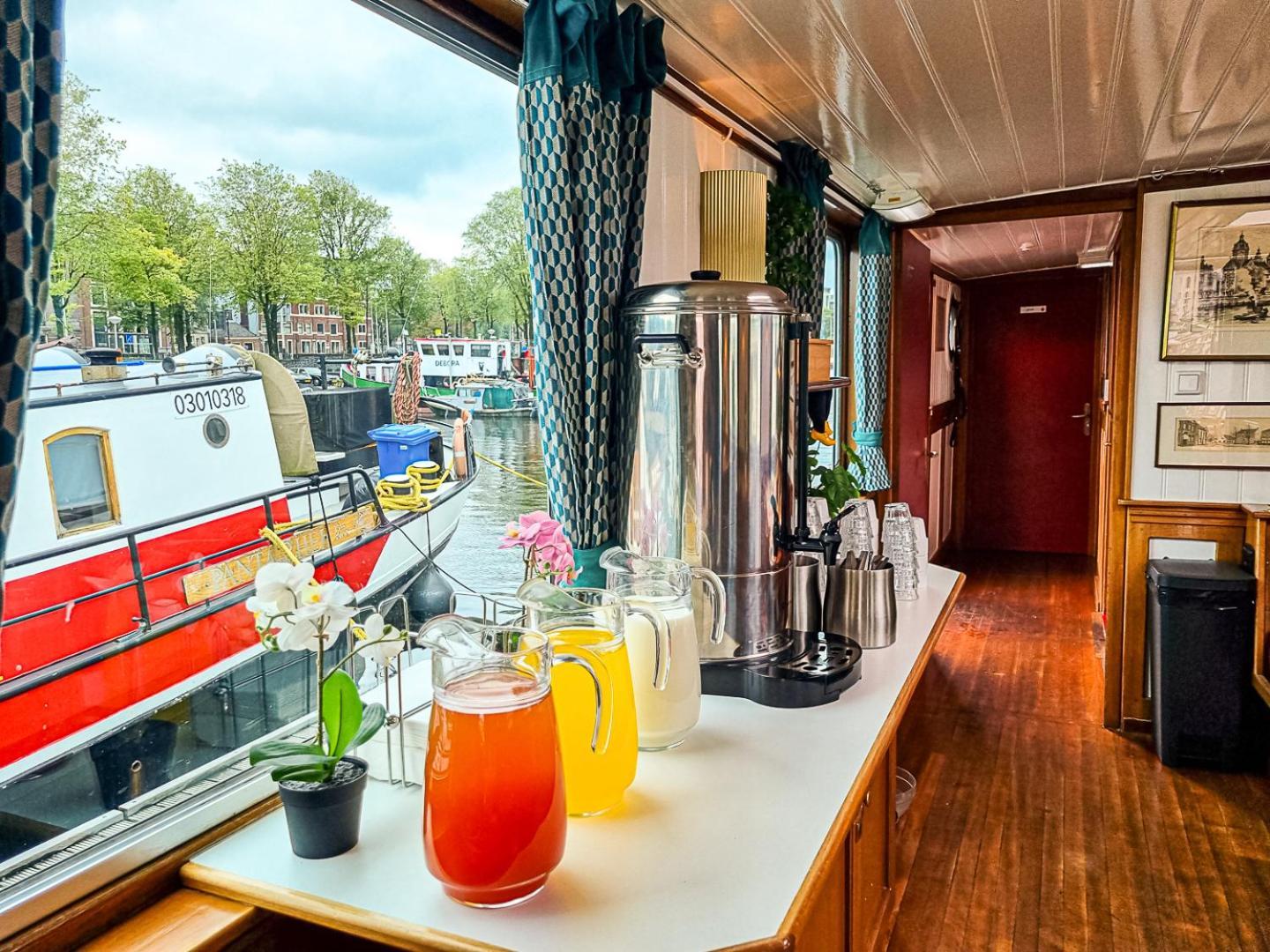 Amsterdam Hotelboat Zewnętrze zdjęcie